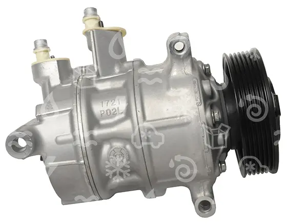 kompresor SANDEN PXE14, řemenice 110 mm - PV6, 12V, 1722P, Škoda, Audi, Seat